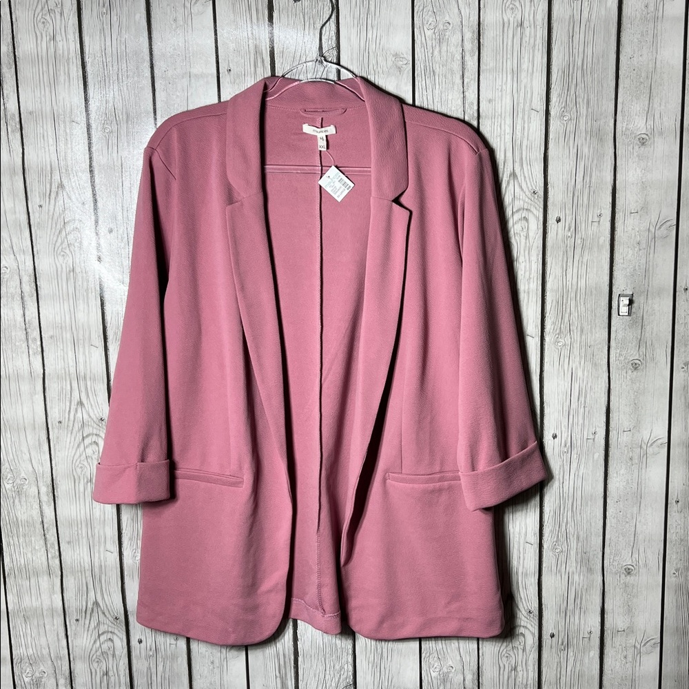 Maurice’s pink open blazer size xxl - Picture 2 of 8